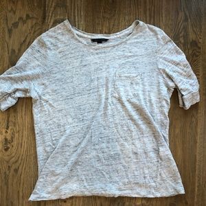 Banana Republic Grey Cotton Shirt